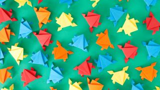 Ranitas de Origami